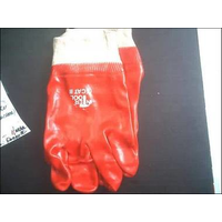 Перчатки МБС (красные) (манжет резинка)