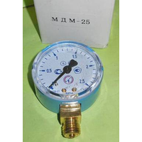 Манометр д/редукт. 25Атм (2,5МПа) (кислород)
