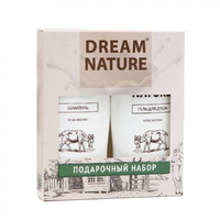 Набор подарочный жен. Dream Nature Козье молоко (шампунь+гель д/душа 250мл) в п/уп