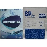 Порошок стир. "Лотос-М/SP Plus Универсал" 400гр (24, 36)