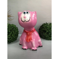 Копилка "Кот в галстуке", гипс 14*20см