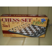 Игра 2в1 (шахматы, шашки) 18*18см