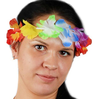 Венок карнавал Гавайские цветы