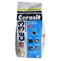 Затирка Ceresit Comfort 1-5мм (2кг) белая