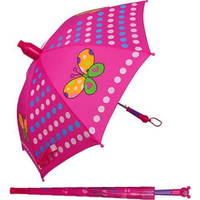 Зонт детский полуавтомат трость в пласт/чехле