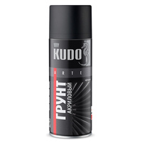 Грунт акриловый KUDO 520мл (270гр) аэроз. (черный)