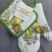 Набор кух. 2пр (прихватка, рукавица) 26*18см/17*17см