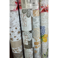 Клеенка стол. Double Print 137см*20м двухст. на неткан. основе.