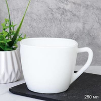 Кружка 250мл квадратная белая / SP220 (white)