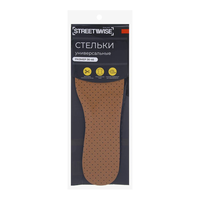 Стельки д/обуви универсальные тм STREETWISE, иск.кожа, ЭВА, р. 36-46